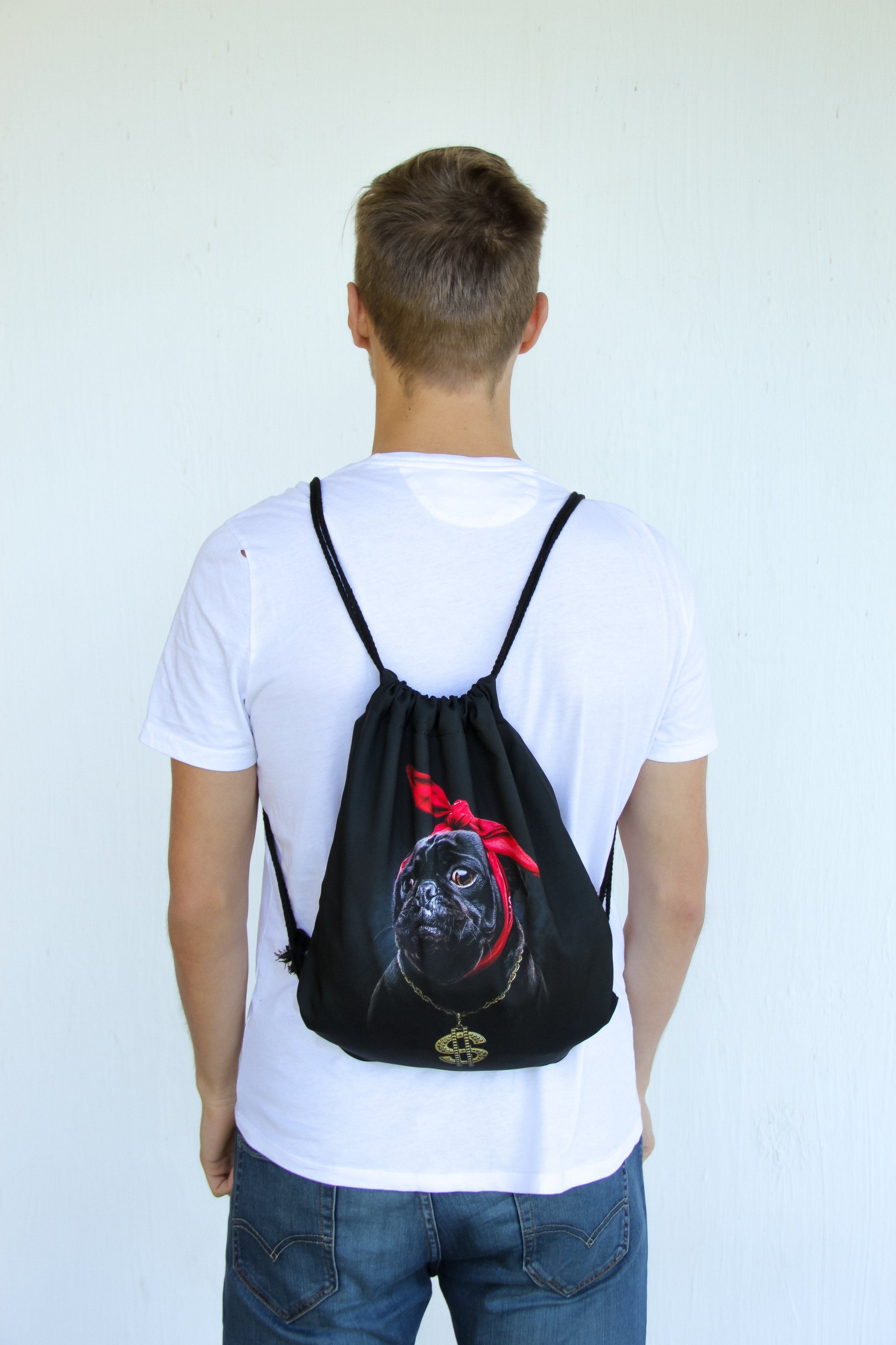 Gangsta-Pug Gym Bag