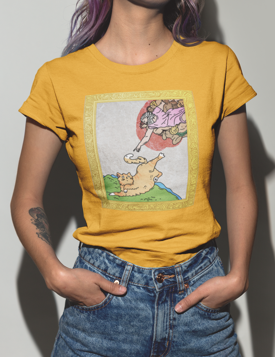 Catmeren Luominen Naisten T-Paita