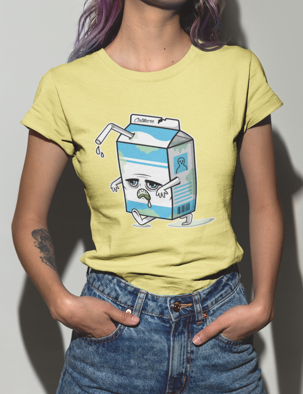 Laktoosi Intoleranssi Naisten T-Paita