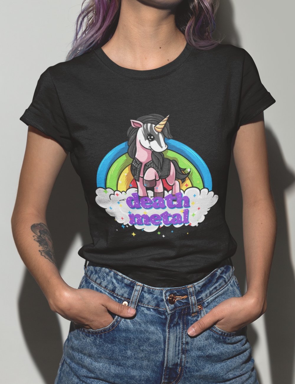 Death Metal Naisten T-Paita