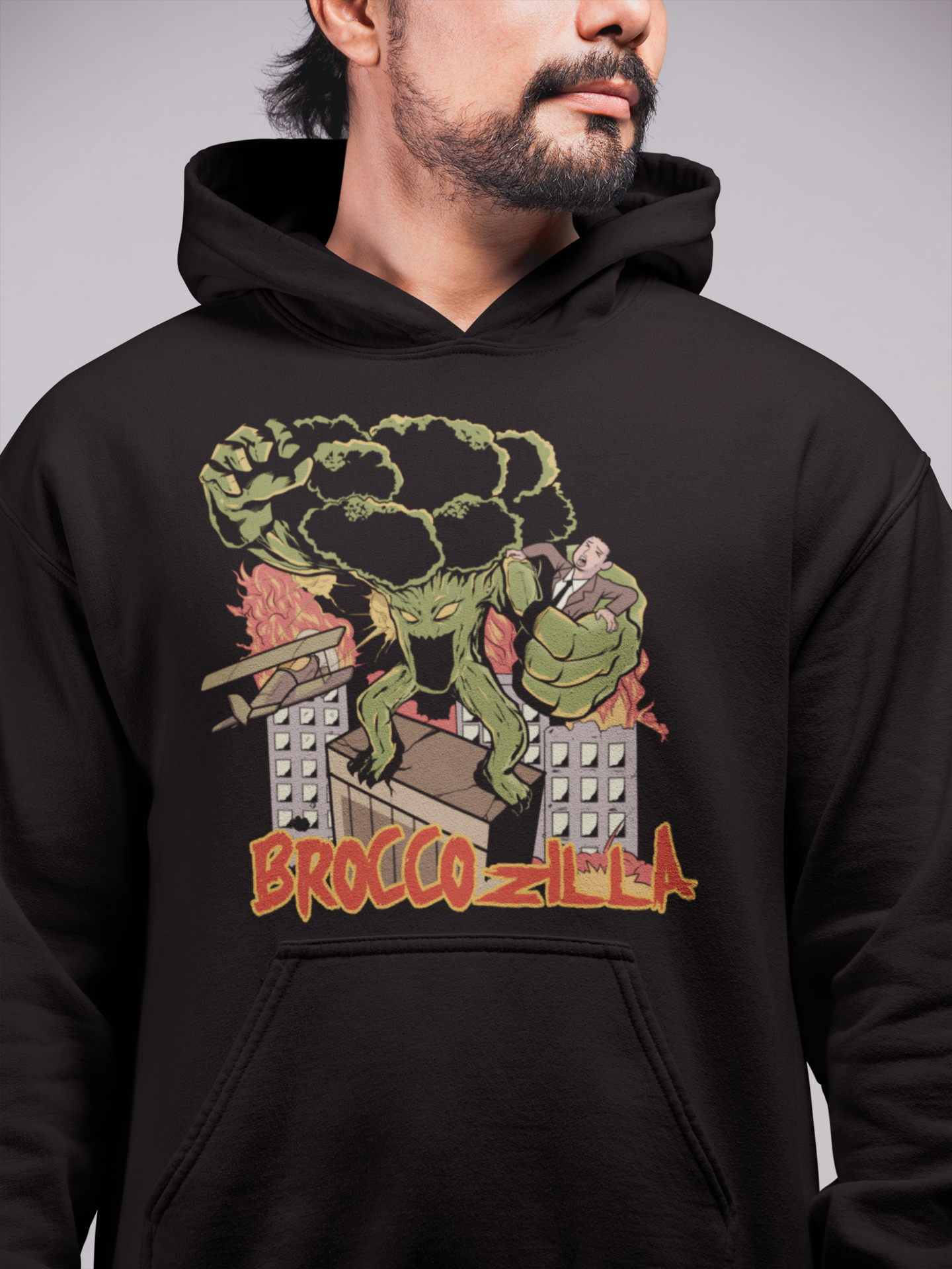 Broccozilla Huppari