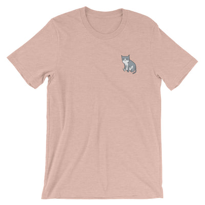 Brodeerattu Catmere The Cat T-Paita